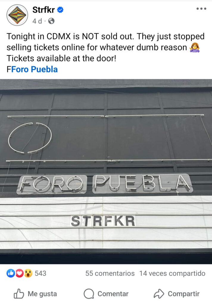 STRFKR en Foro Puebla 